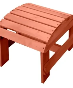 W Home SW1912WN-OT 51 in. Pine Ottoman; Walnut