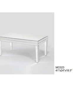Wayborn MC023 Beveled Mirror Coffee Table