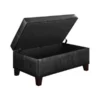 Dorel Living WM3051E-DKE Rectangle Storage Ottoman; Espresso