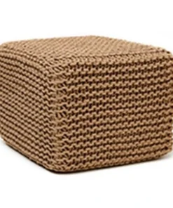 Anji Mountain AMB0001-1818 Natural Jute Pouf