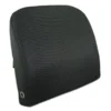 Advantus Corporation Advantus 602804MH05 Memory Foam Massage Lumbar Cushion 12-3/4w x 3-1/2d x 12-1/2h Black