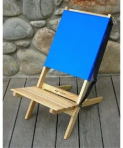 Blue Ridge Chair Works BRCH02WA Blue Ridge Chair - Atlantic Blue