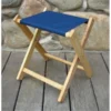 Blue Ridge Chair Works FSCH04WN Folding Stool - Navy
