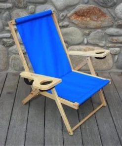 Blue Ridge Chair Works NFCH06WA Outer Banks Chair - Atlantic Blue
