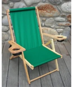 Blue Ridge Chair Works NFCH06WF Outer Banks Chair - Forest Green