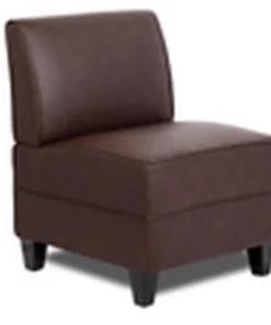 Boss Norstar BRS12-BB Boss Bomber Brown Reception Sectional Sofa