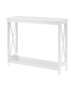 Convenience Concepts 203099W Oxford Console Table - White