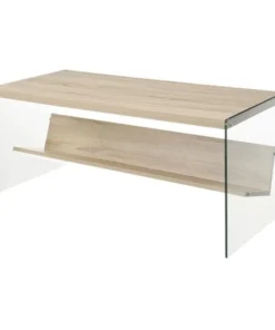 Soho Coffee Table; Weathered White - 40 x 17 x 17.75 in.