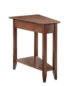 Convenience Concepts 7105060ES American Heritage Wedge End Table