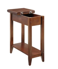 Highboy American Heritage Flip Top End Table -