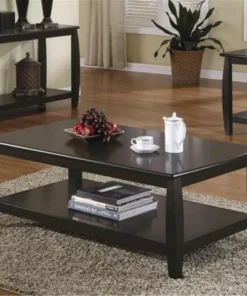 Coaster 701078 Marina Coffee Table with 1 Shelf