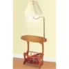 Coaster 4501 Magazine Storage Lamp Table - Rich Oak