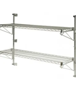 Focus Foodservice Llc Focus Foodservice FWPS24CH 24 in. chromate finish wall post