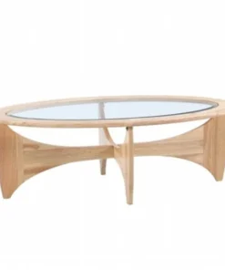 Fine Mod Imports FMI10243-NATURAL Opec Coffee Table; Natural - 16 x 48 x 26 in.