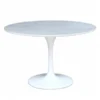 Fine Mod Imports FMI2020-32-white Flower Marble Table 32 in.; White