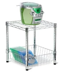 Honey-Can-Do SHF-01503 Commercial chrome table