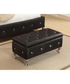 Inroom Furniture Designs Inroom Furniture Design B5103-BE Upholstered Bench
