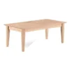 International Concepts OT-9TC Shaker Tall Coffee Table