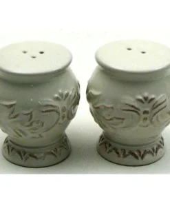 International Wholesale Gifts 049-13769 Decorative Ceramic Salt & Pepper Set