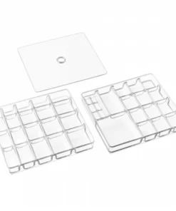 InterDesign 60930 Clear Linus Jewelry Box; Small