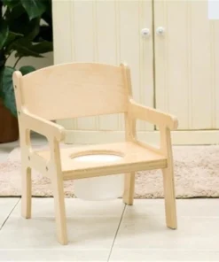 Little Colorado 027SW Handcrafted Potty Chair in Solid White