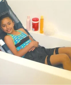 MJM International 191-L Reclining Bath Chair