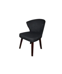 Ore International HB4622 31 in. Concave Grey Accent Chair