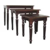 Ore International JW-116A Cherry Nesting Tables