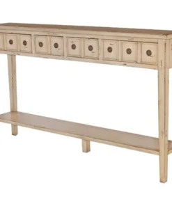 Powell 16A8213C Cream Sadie Long Console