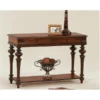 Progressive Furniture P587-05 Mountain Manor Traditional Style Sofa Table; Heritage Cherry