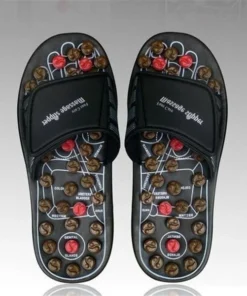 Living Health Products RS-700-b2-L Reflexology Sandals - Rotating massage heads -Large for 39;40;41