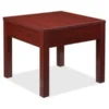 Newestedition Corner Table; 24 in. x 24 in. x 20 in.; Mahogany