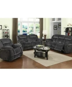Sunset Trading Madison 3 Piece Reclining Living Room Set
