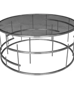 Nuevo Stainless Tiffany Coffee Table
