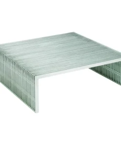Nuevo Stainless Square Amici Coffee Table