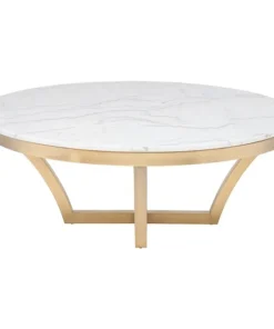 Nuevo White Gold Aurora Coffee Table