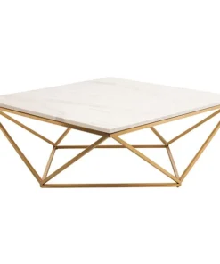 Nuevo White Gold Jasmine Coffee Table