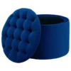 Tov Furniture Queen Velvet Storage Ottoman