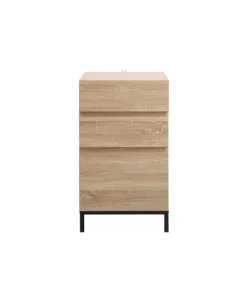 Elegant Decor 18 Inch File Cabinet In Mango Wood