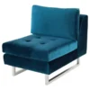 Nuevo Midnight Blue Sofa, Fabric