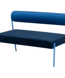 Nuevo Sapphire Velour Bolster/Dusk Velour Seat