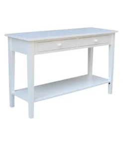 International Concepts 48 W, 30 H, White