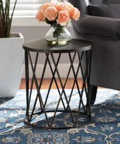 Baxton Studio 15.7 W, 15.7 L, 17.7 H