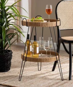 Baxton Studio 17.7 W, 17.7 L, 27.6 H