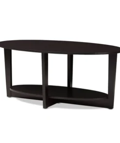 Baxton Studio Jacintha Modern Wenge Brown Finished Coffee Table