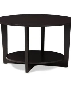 Baxton Studio Belina Modern Wenge Brown Finished Coffee Table