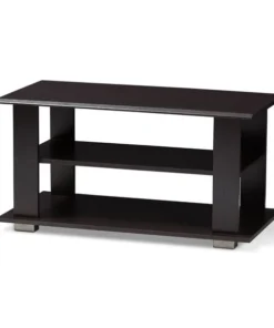 Baxton Studio Joliette Modern Wenge Brown Finished Coffee Table