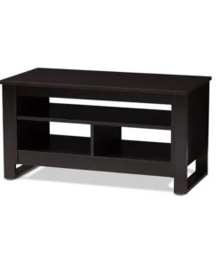 Baxton Studio Nerissa Modern Wenge Brown Finished Coffee Table