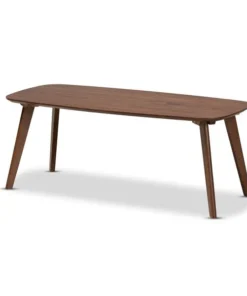 Baxton Studio Dahlia Mid-Century Walnut Finished Coffee Table