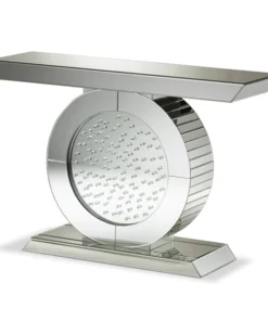 Baxton Studio Cagney Hollywood Regency Glamour Style Mirrored Console Table